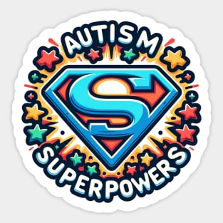 Autism superpowers Sticker